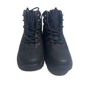 AVALANCHE Men’s Low Hiker Boots Lace Up Black Size 7.5 New No Box